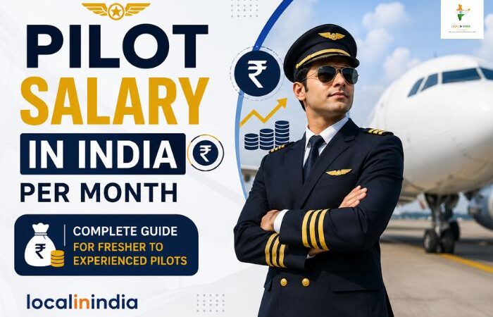 pilot salary in india per month